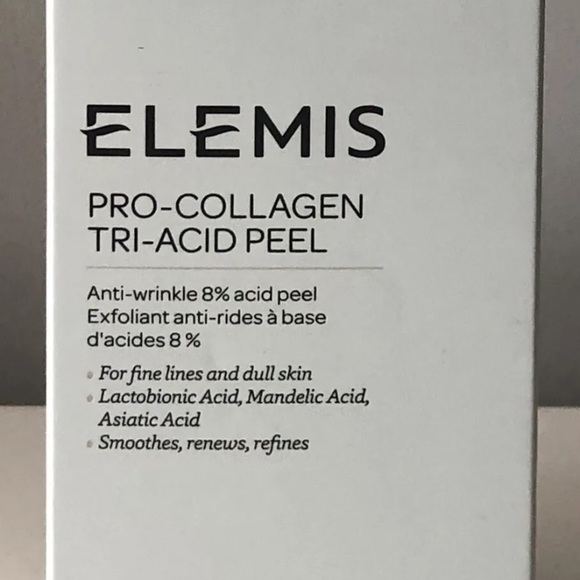 Elemis Pro Collagen Tri Acid Peel 1 oz. 30 ml. *NIB* Full Size RP$110.00 - Picture 2 of 3